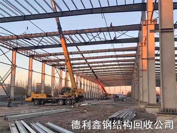 北京钢结构回收，免费拆除，二手钢结构回收